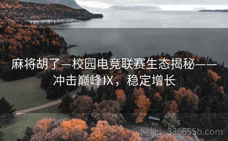 麻将胡了—校园电竞联赛生态揭秘——冲击巅峰Ⅸ,稳定增长 麻将胡了—校园电竞联赛生态揭秘——冲击巅峰Ⅸ,稳定增长